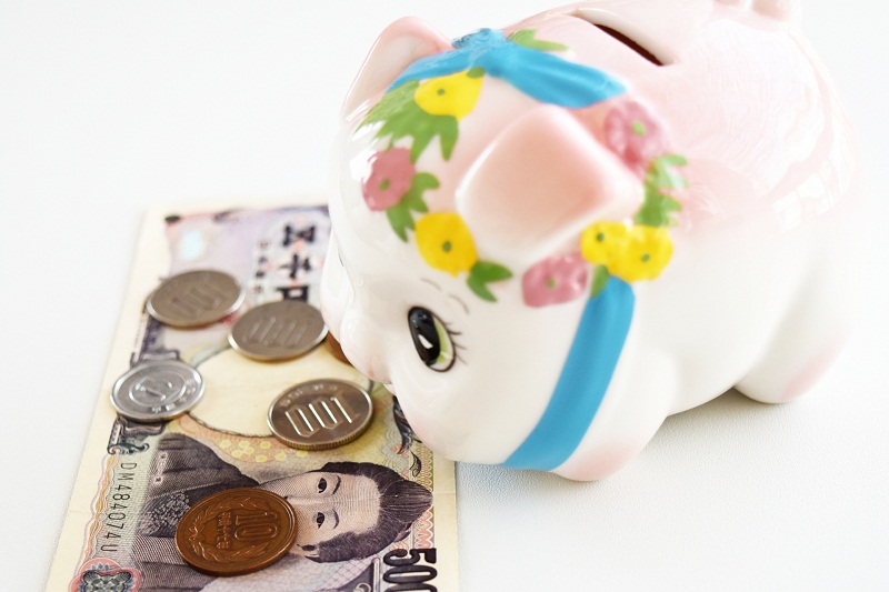 ブタの貯金箱